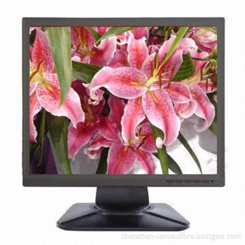 18.5-inch CM-C190 CCTV LED Monitor w/ CVBS (BNC) In/Out*2, HDMI, VGA, Audio (In/Out), SDI In, DVI In